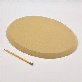 Oval 13 x 17 Pottery Form